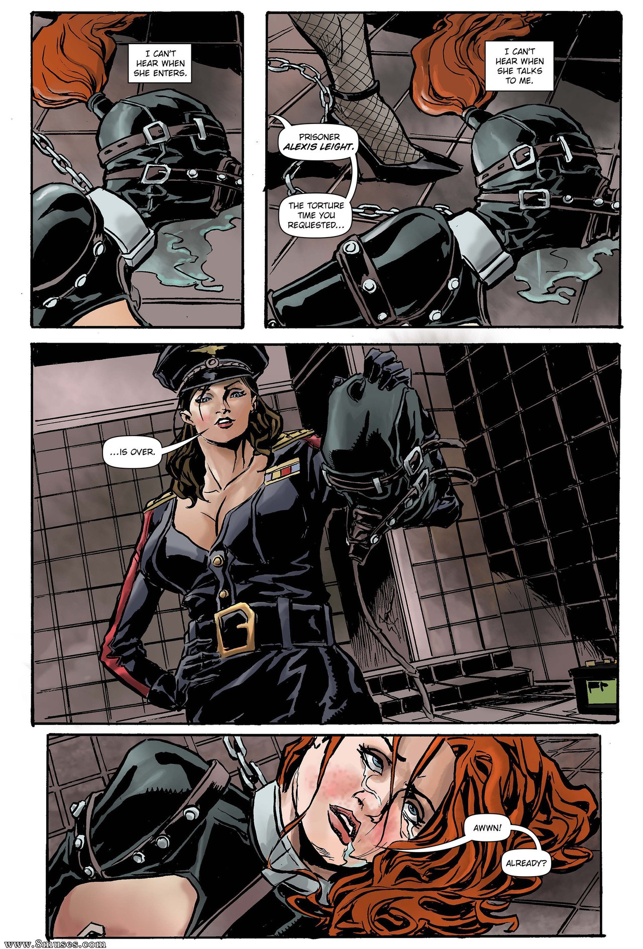 I, Prisoner - A bondage comic page 5 full