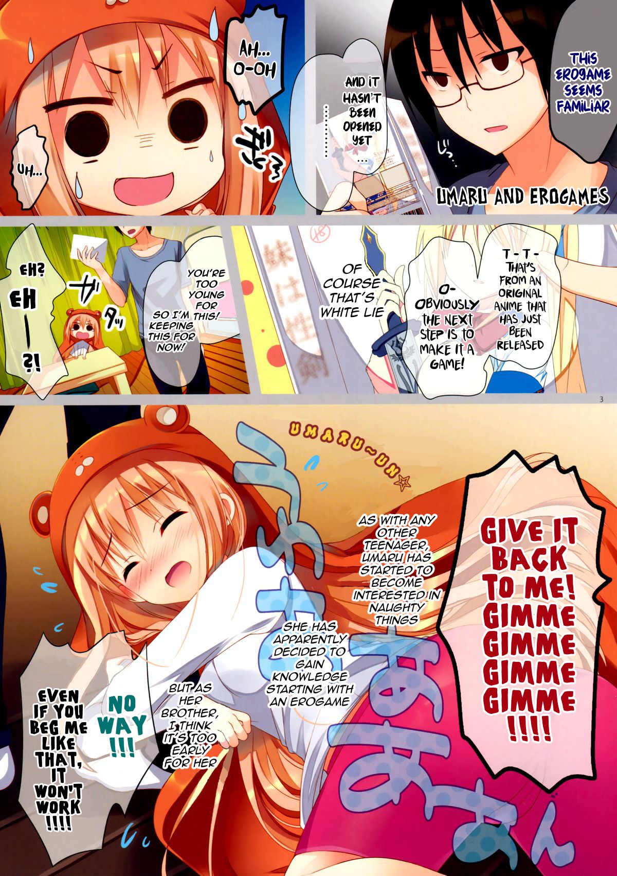 Umaru-chan to Ebina-chan! For Adult page 3 full