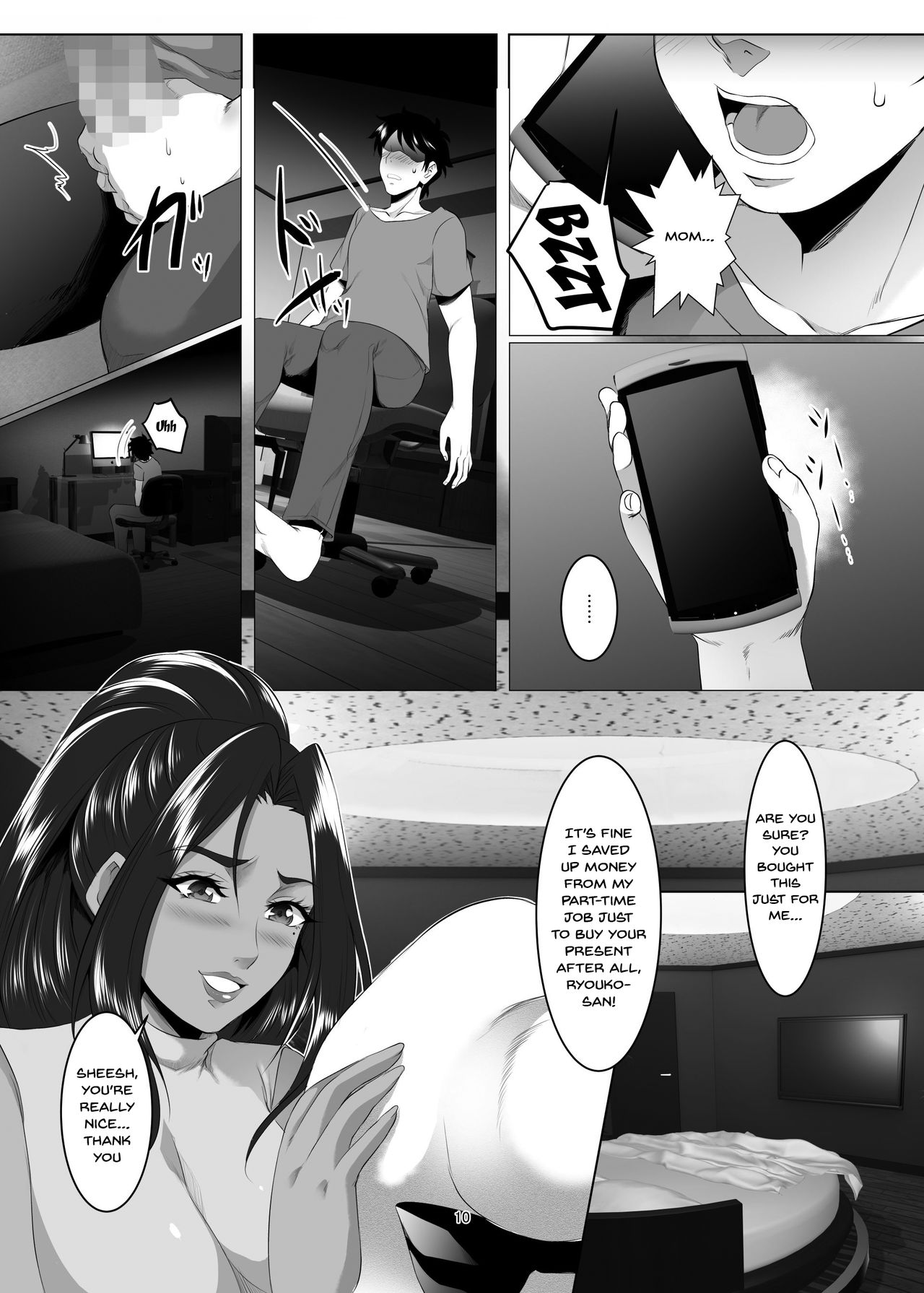 Omae no Kaa-chan, Ii Onna da yo na. Ch. 4 | Your Mom's A Pretty Good Woman, Huh? Ch. 4 page 9 full