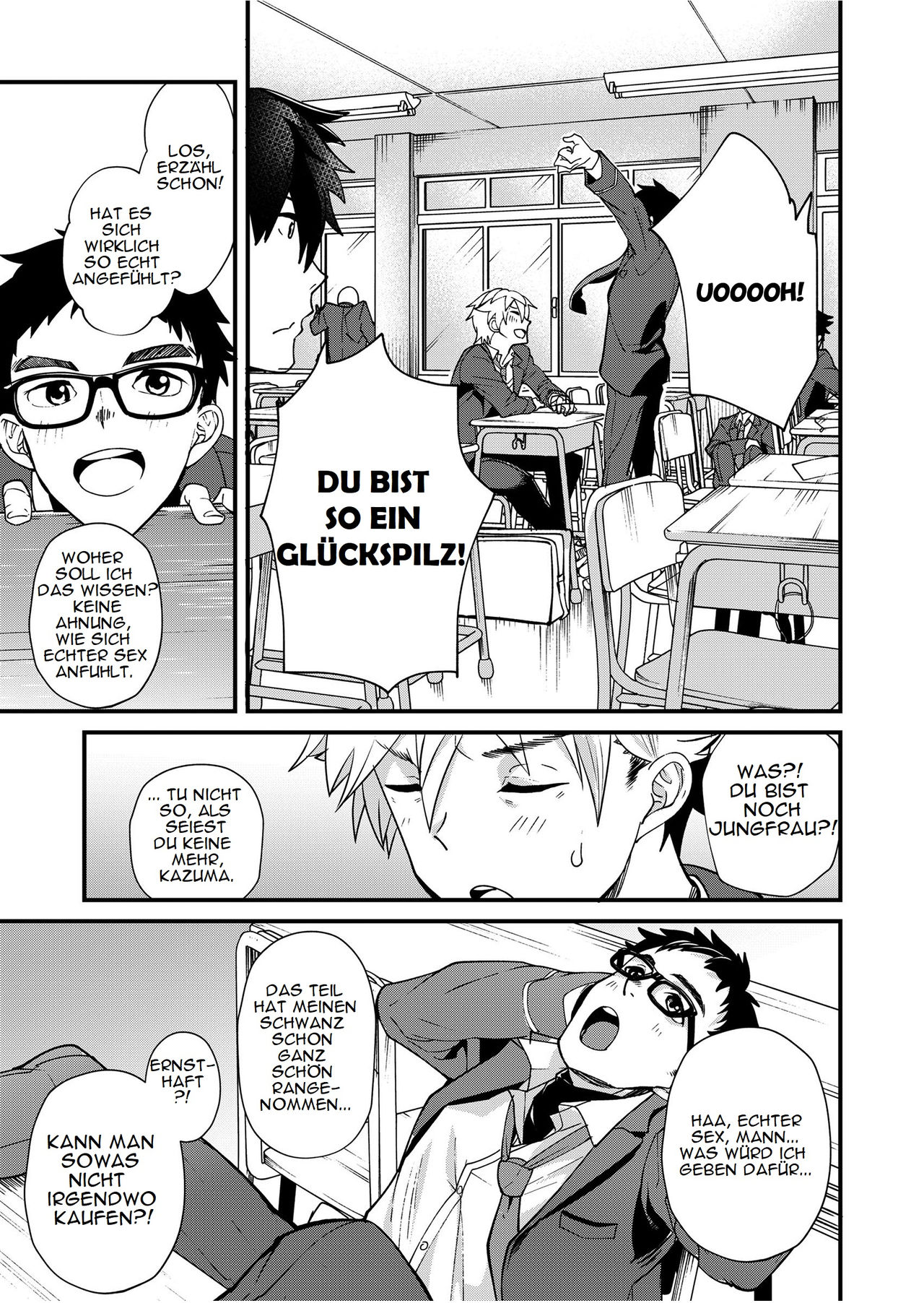 Emuken 2 Danshi Yonin Warikan Ecchi! page 10 full