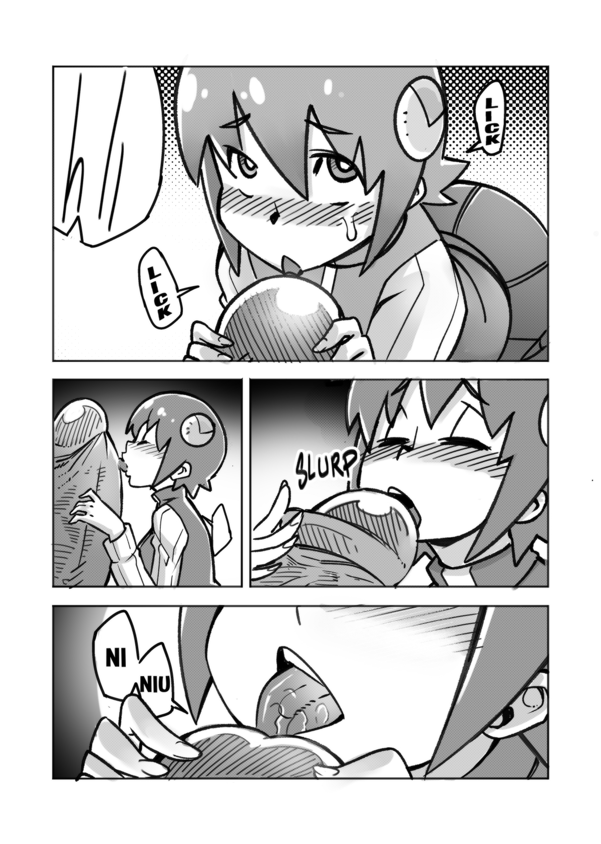 Mayl Futanari TF Comic page 3 full