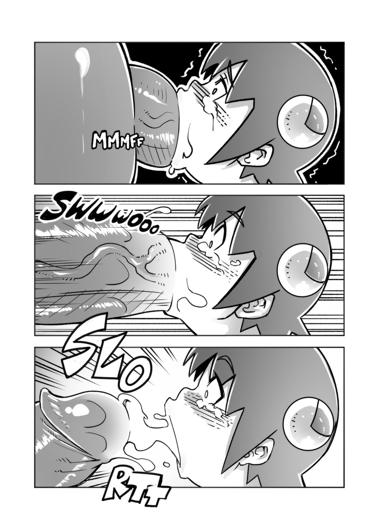 Mayl Futanari TF Comic page 9 full
