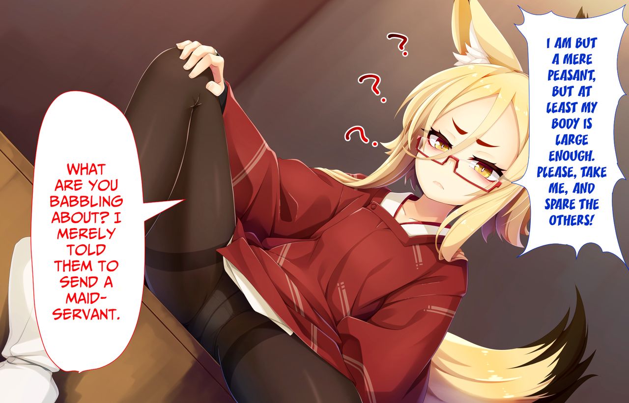 Itazura Loli Kitsune Okitsune-sama no Ero Chouhatsu ga Sugosugite Ore wa Mou Gaman Dekinai! | The Naughty Loli Kitsune-sama's lewd teasing is irresistible! page 4 full