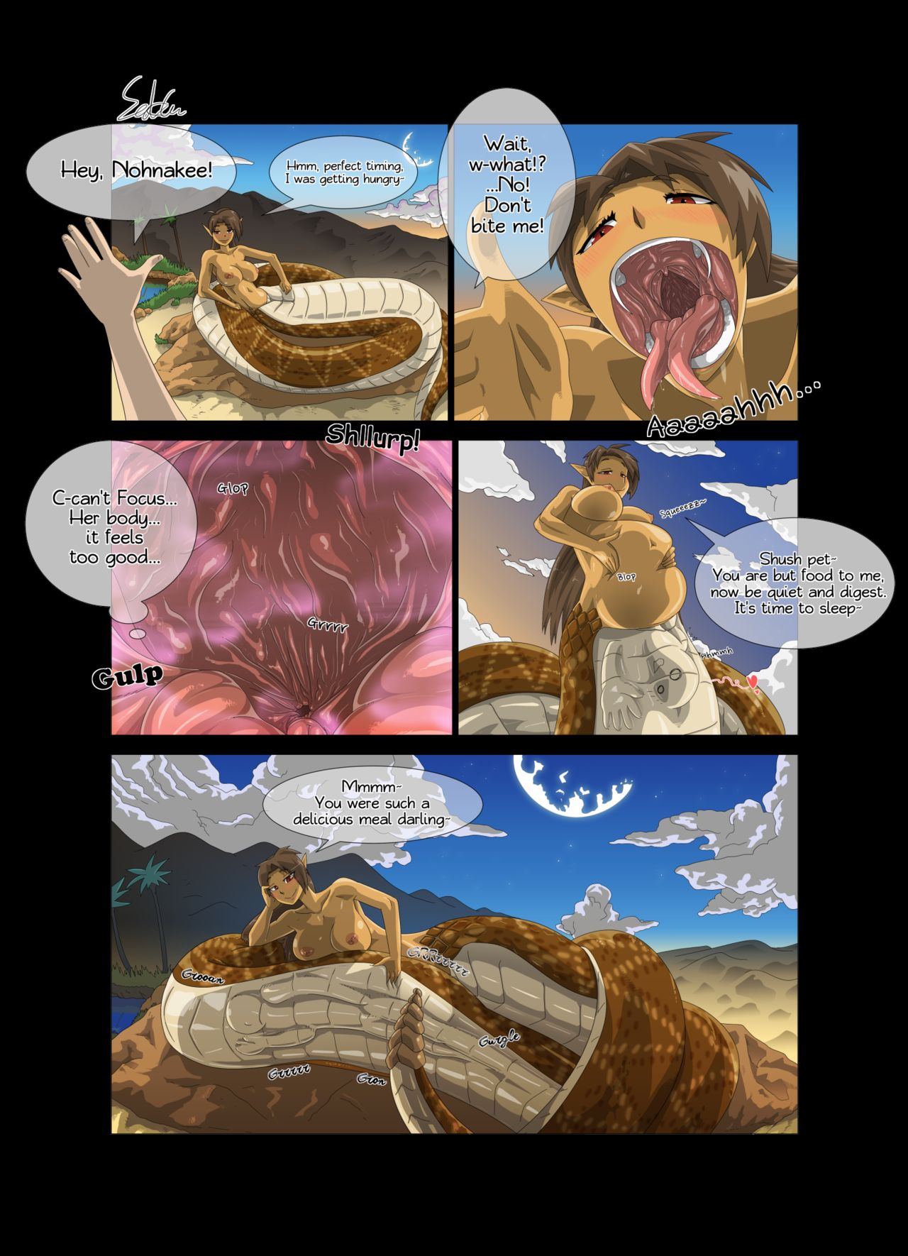 commision comics page 1 full