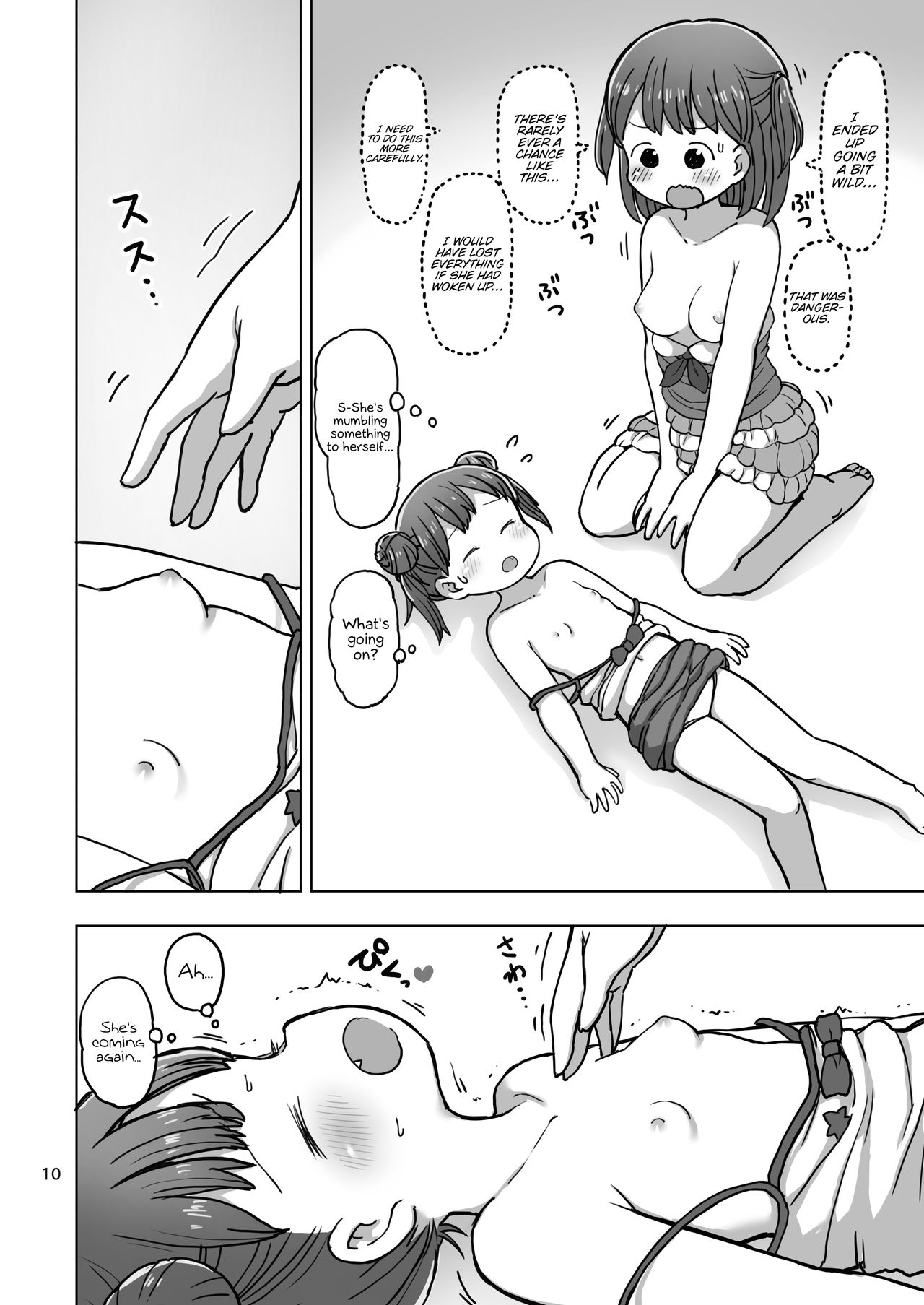 Netafuri Shitetara Itazura Sarete Onanie Gaman Dekinaku Nacchau Manga page 7 full