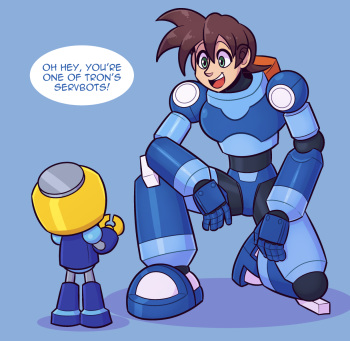 Tron Bonne X Mega Man Volnutt and Misc. cover