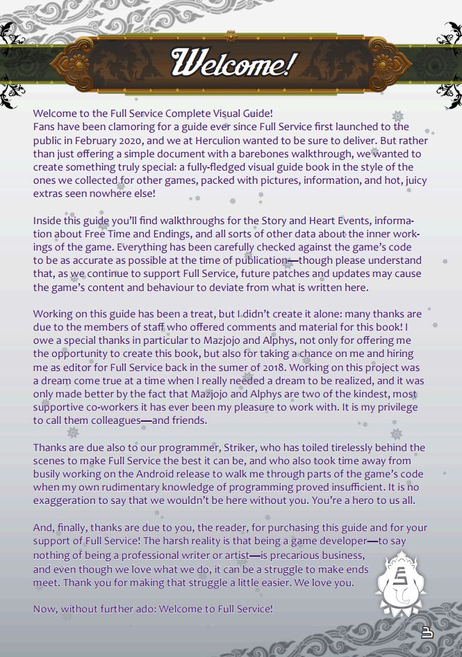 Full Service Complete Visual Guide page 3 full
