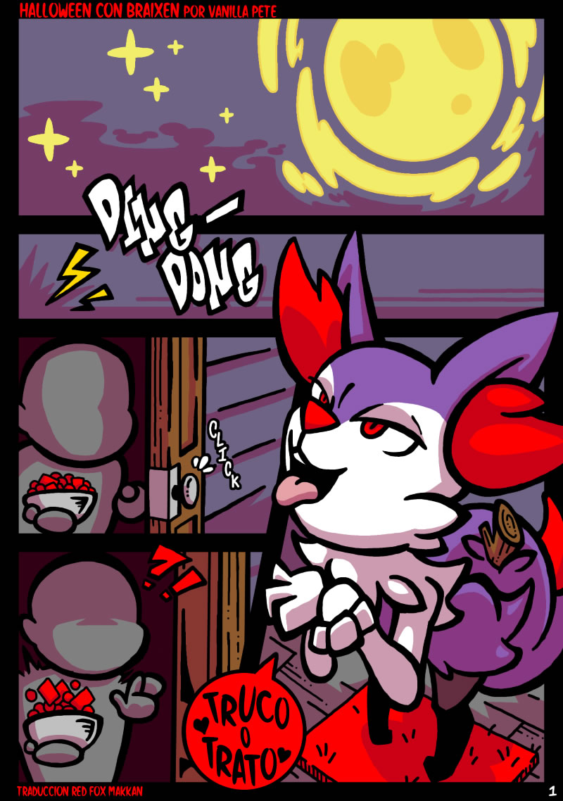 Halloween Con Braixen page 1 full