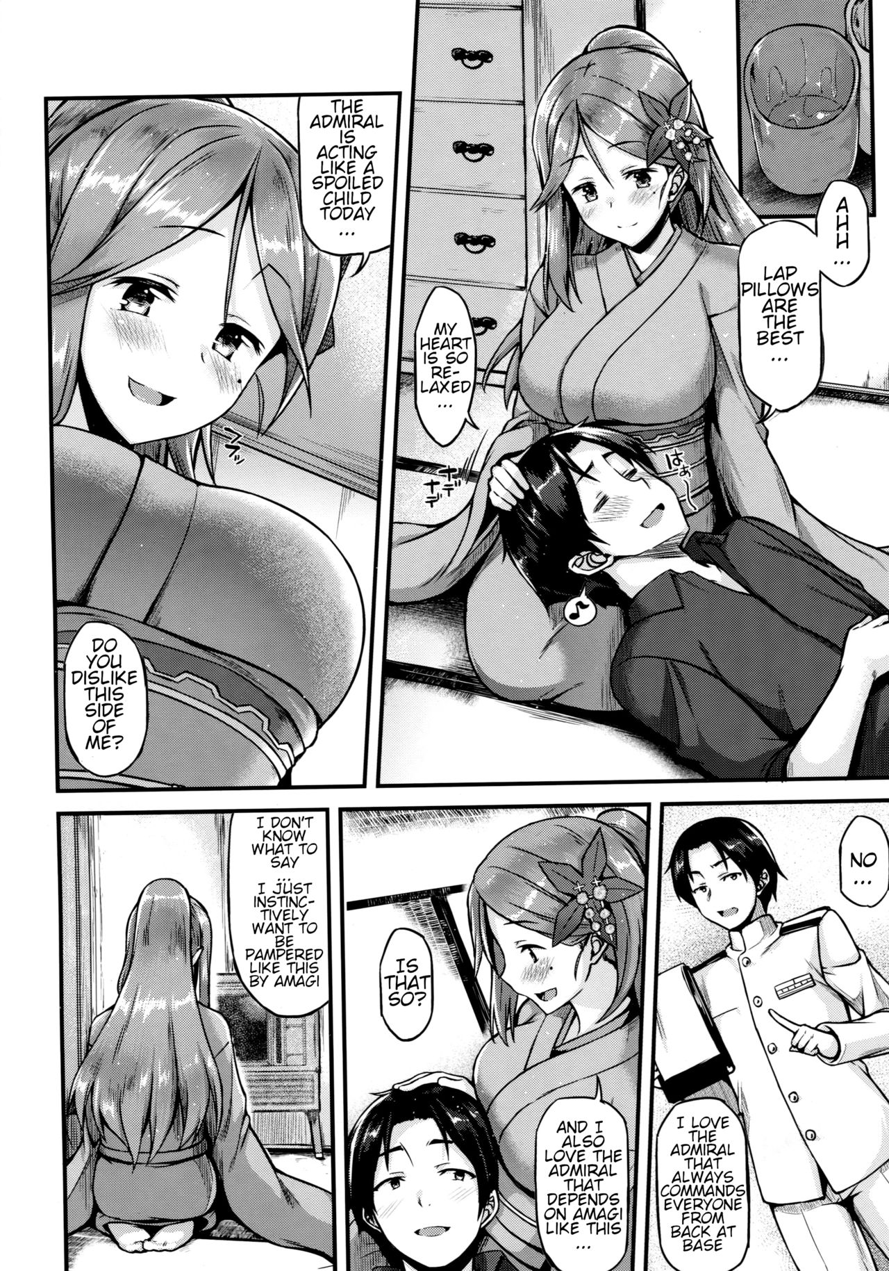 Amagi to Ichaicha Shitai!! | I want to flirt with Amagi!! page 5 full