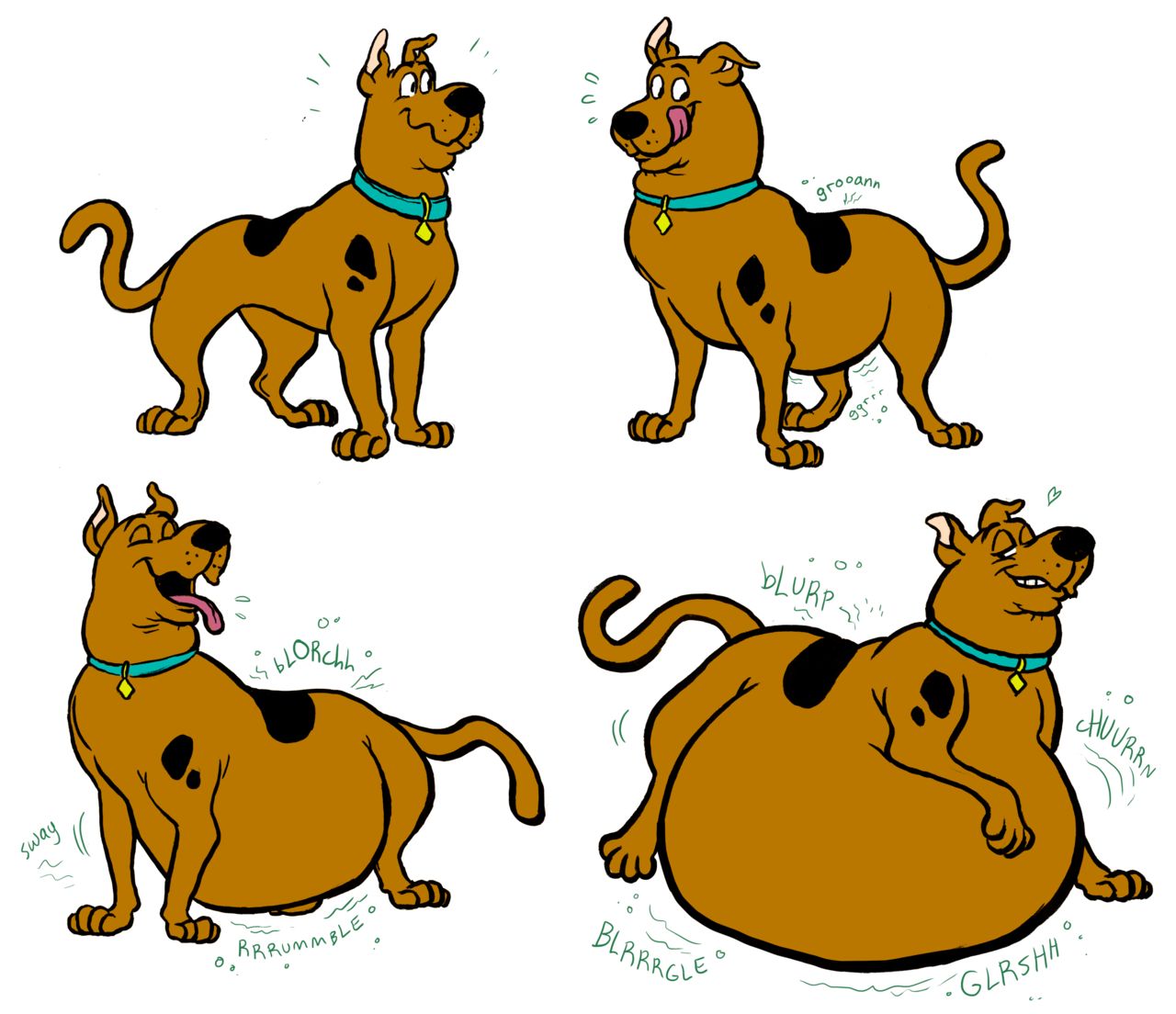 Scooby &amp; Charlie Sketchpack page 6 full