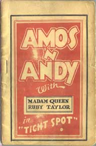 Amos 'N Andy With Madam Queen Ruby Taylor in "Tight Spot" page 1 full