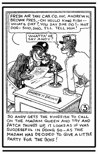 Amos 'N Andy With Madam Queen Ruby Taylor in "Tight Spot" page 4 full