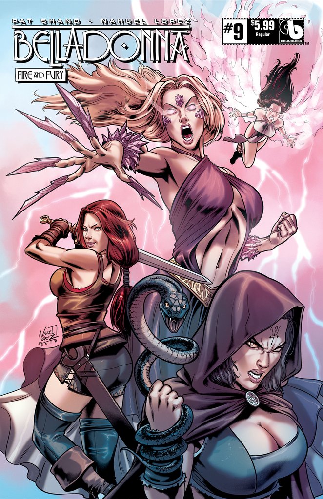 Belladonna: Fire and Fury #9 Variant Covers page 1 full