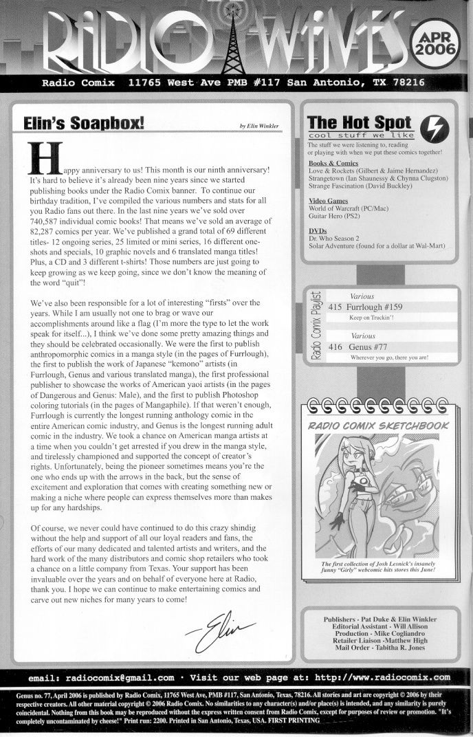 Genus #77 page 2 full