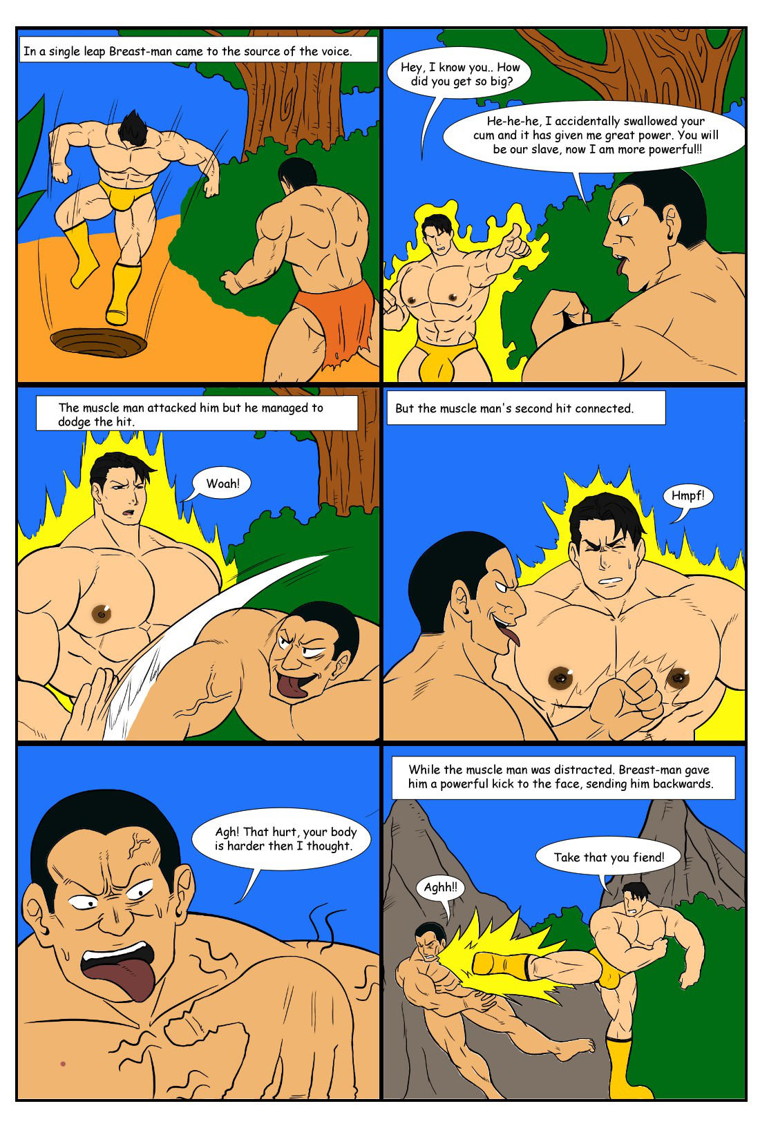 Breast-Man #2 page 6 full