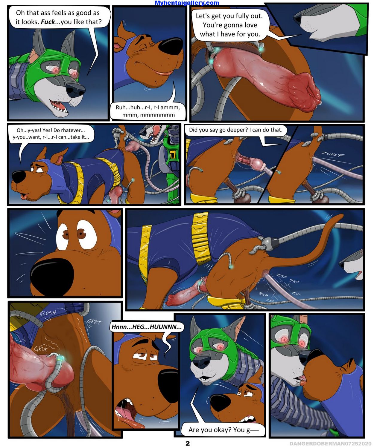 Scooby's Dreams Come True By DangerDoberman page 2 full