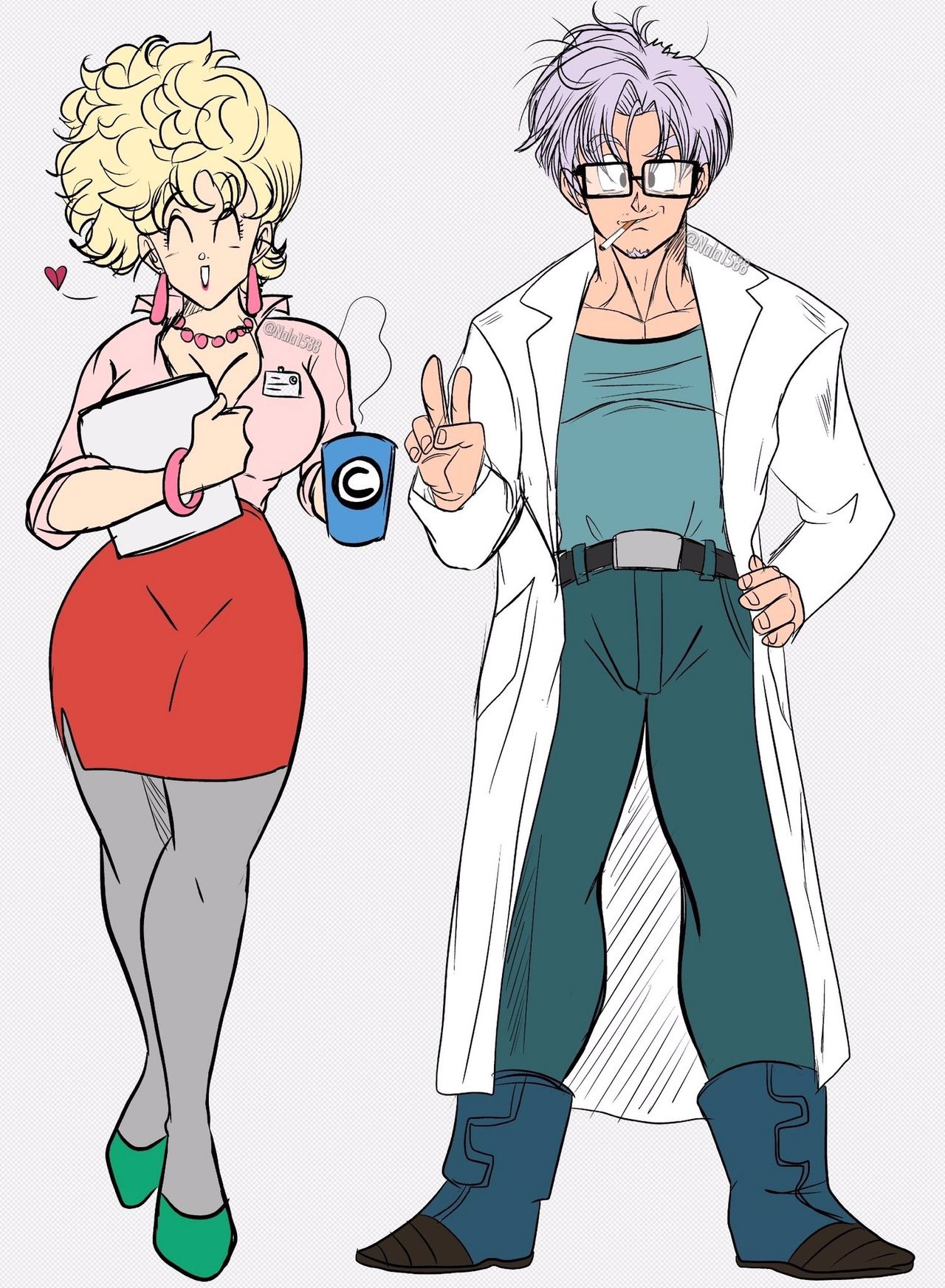 Capsule Corp Hotties page 1 full