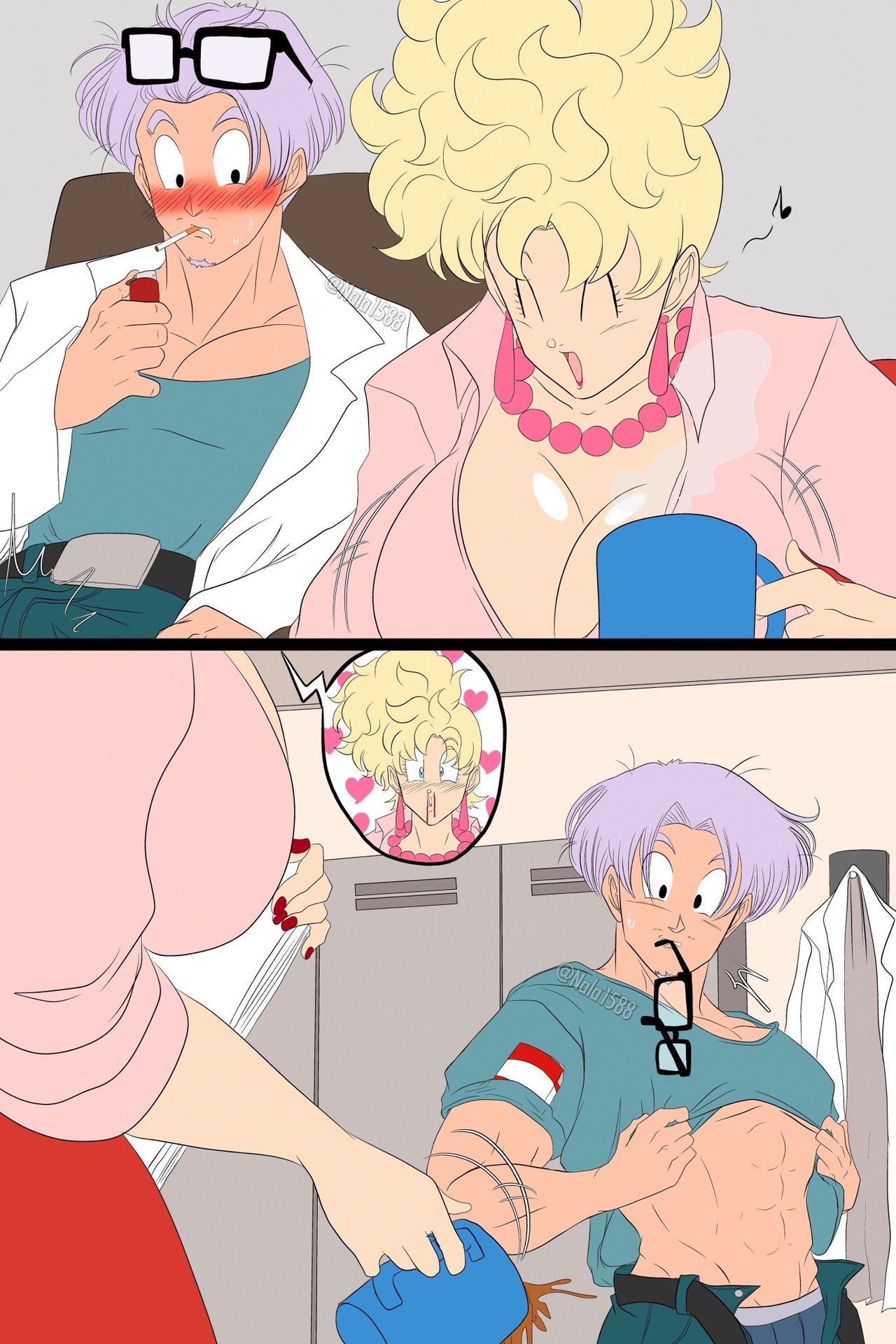 Capsule Corp Hotties page 5 full