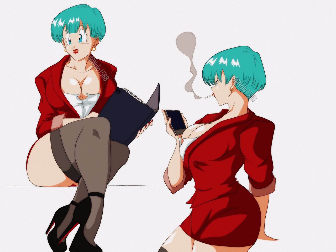 Capsule Corp Hotties page 8 full