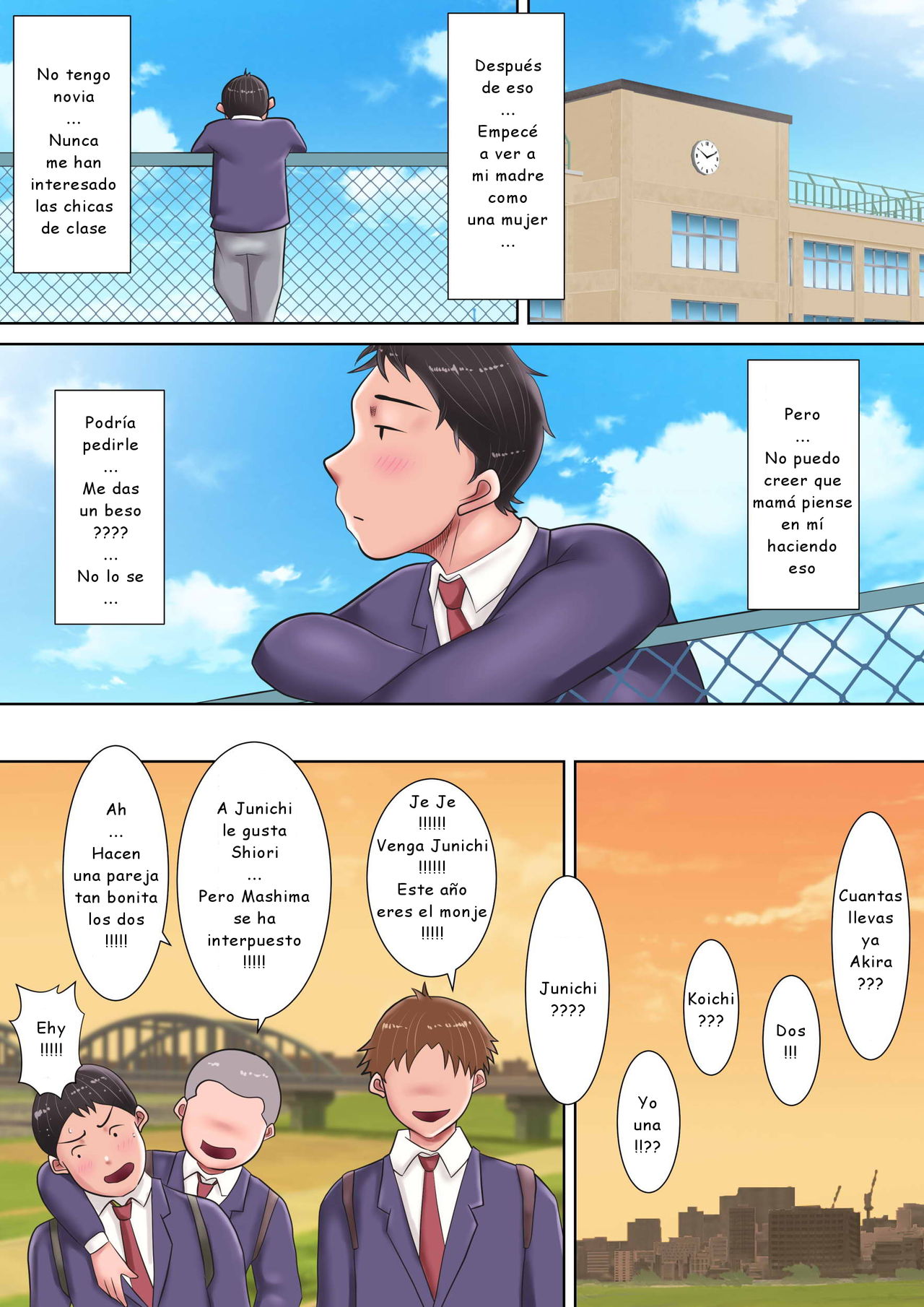 Kaa-san ni Kokurareta! | Mamá se me declara! page 10 full