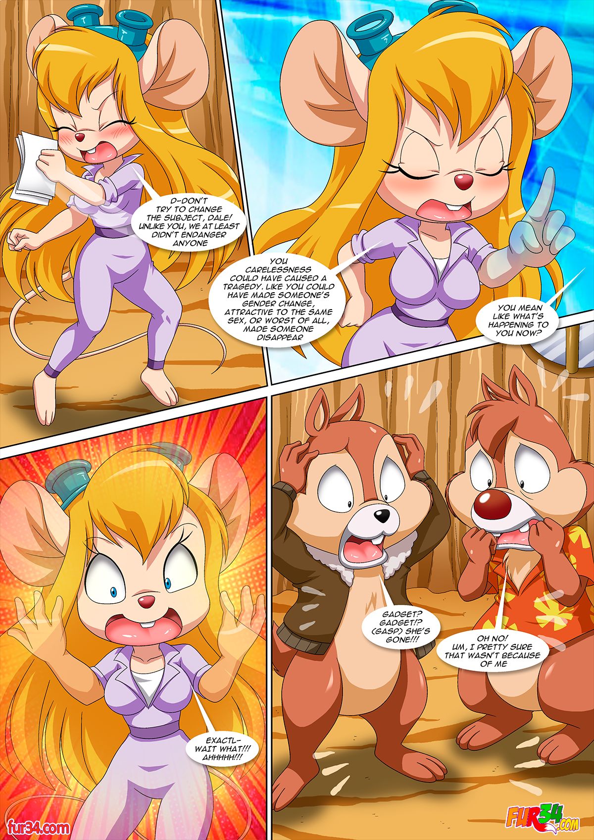 Mouse Slave: Part 1 - Rescue Rodents 7 page 4 full