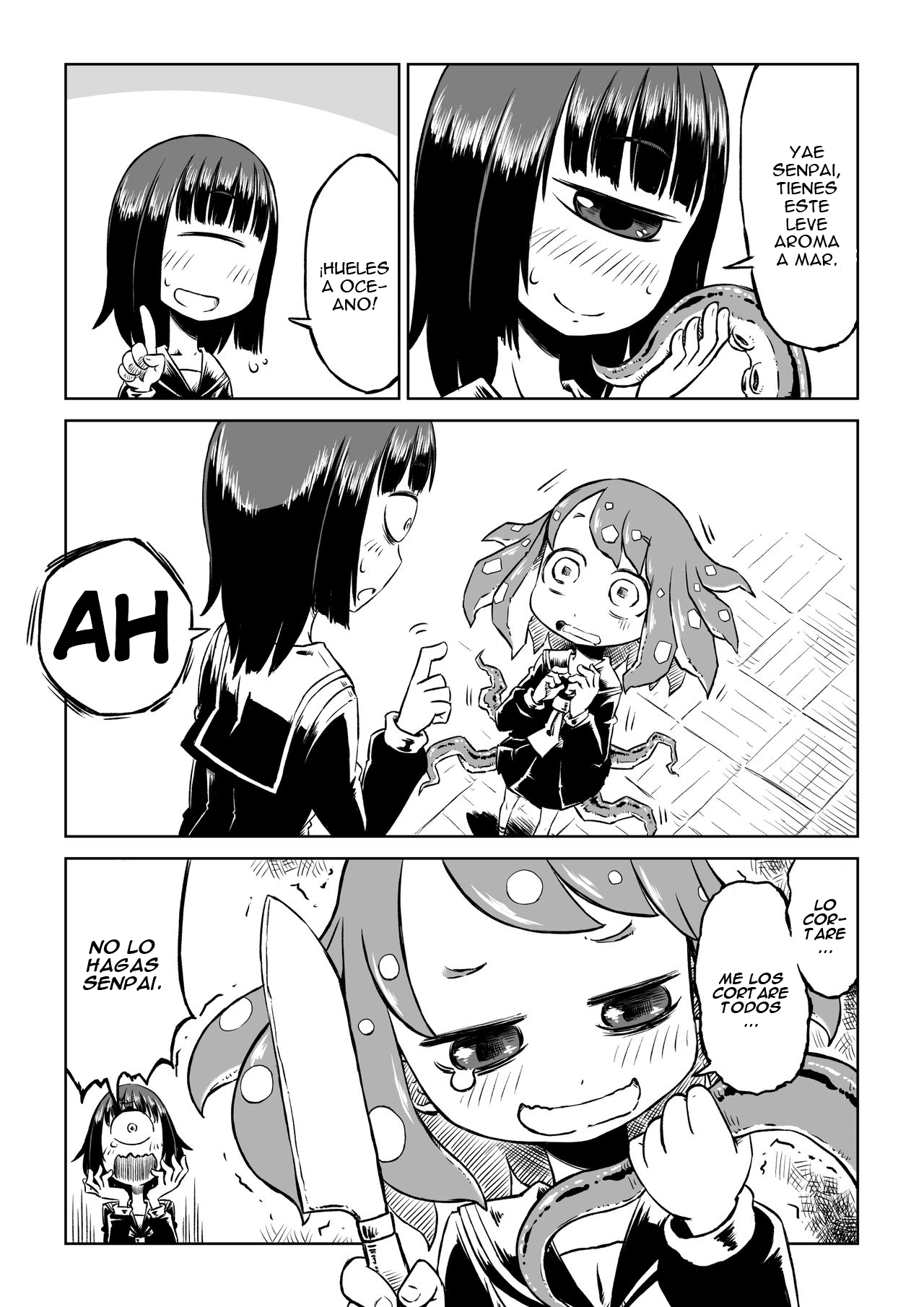 Tako Musume to Tangan Musume ga XX Suru dake. page 9 full