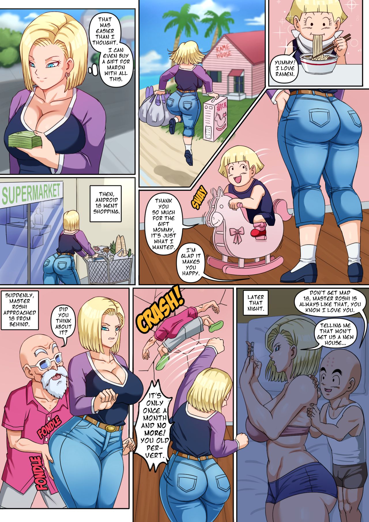 Android 18 NTR Zero page 8 full