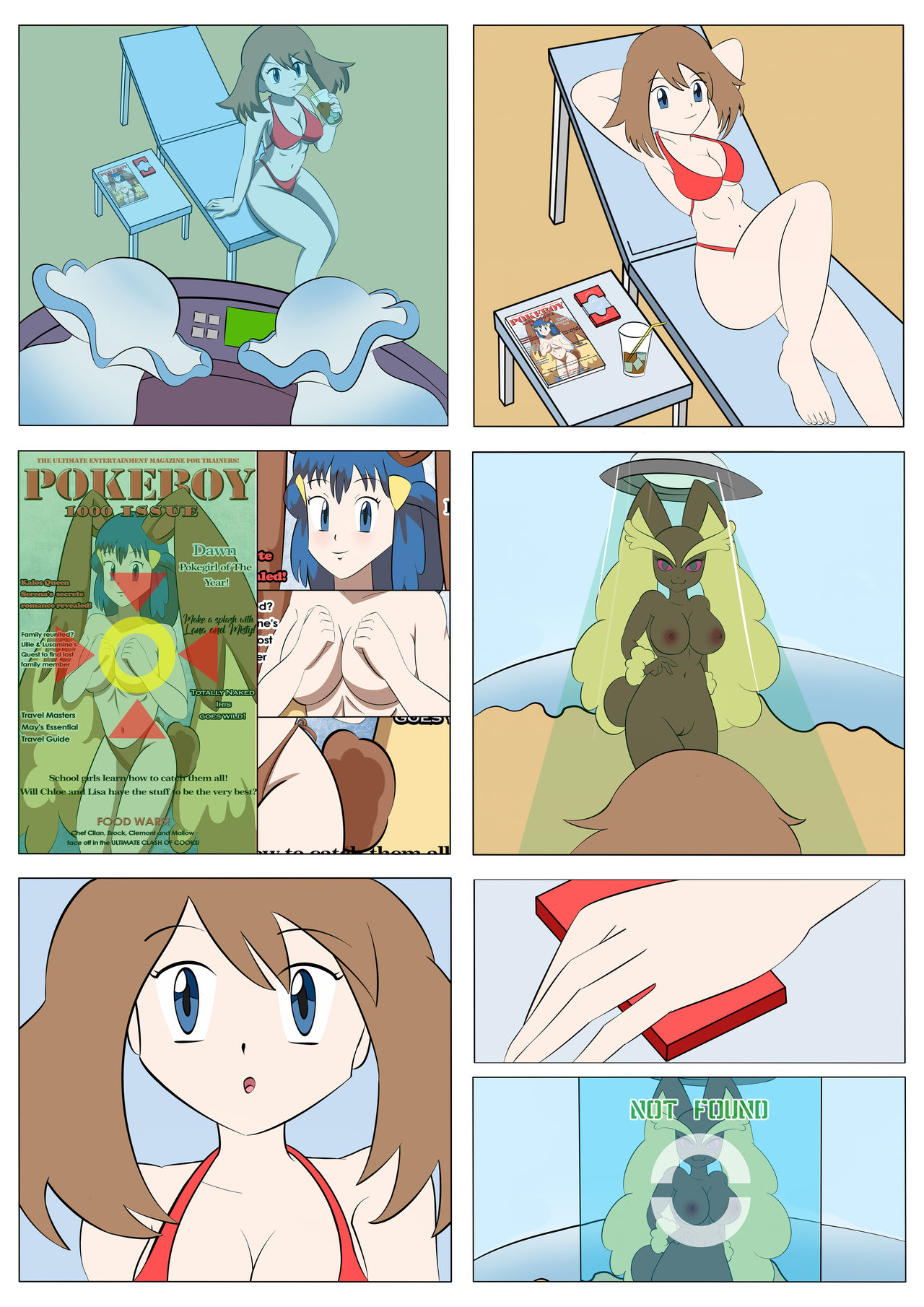 May's next adventure ends with an alien capture! page 2 full