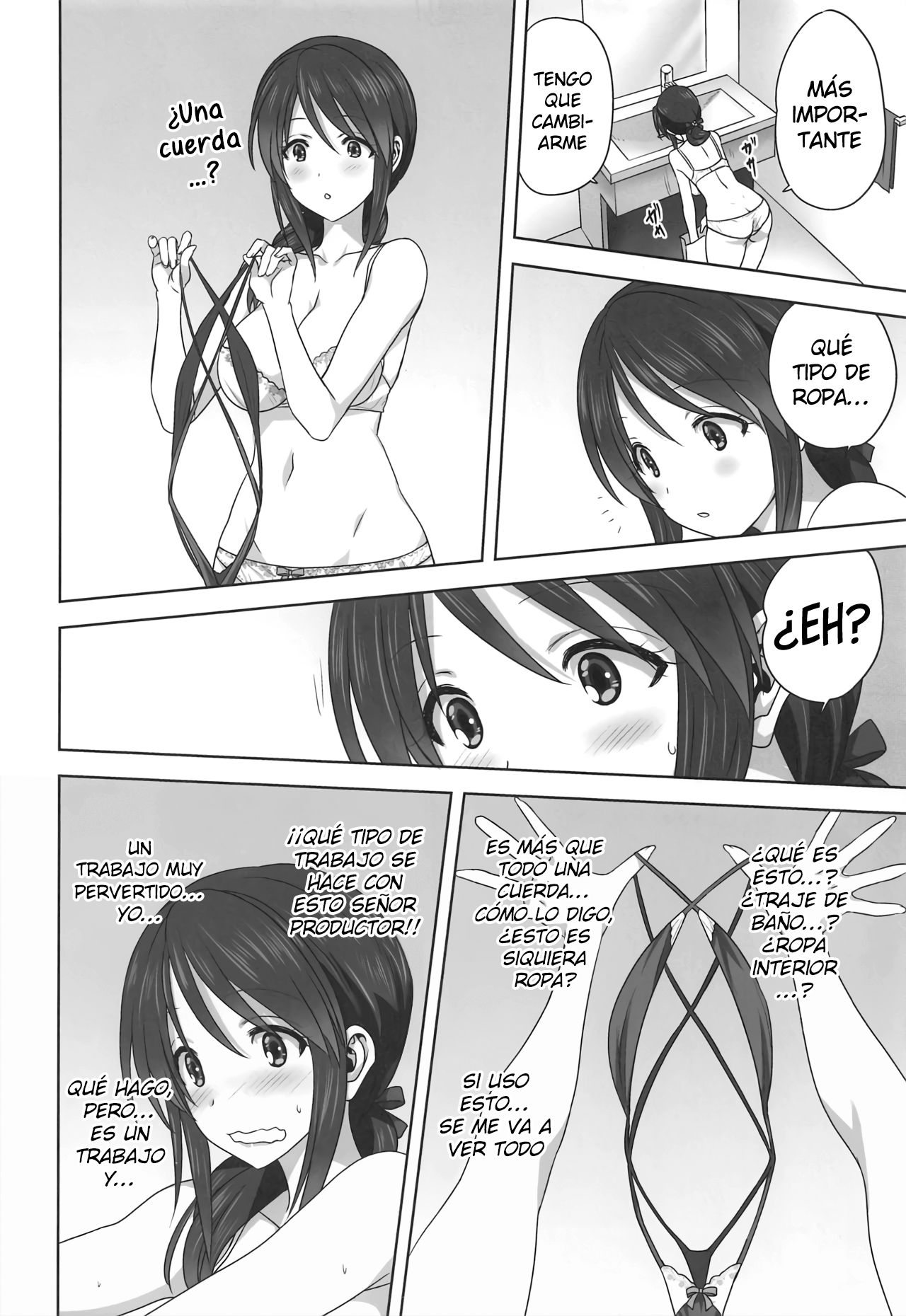 Miyu to P no Oshigoto | El trabajo de Miyu y el productor page 9 full