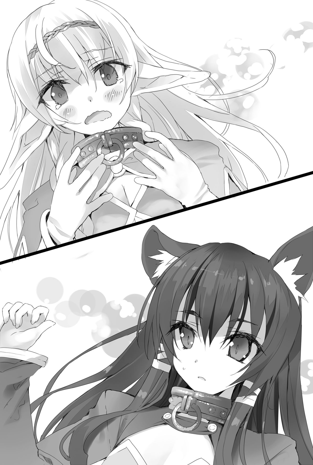 Isekai Maou to Shoukan Shoujo Dorei Majutsu Light Novel Illustrations page 7 full