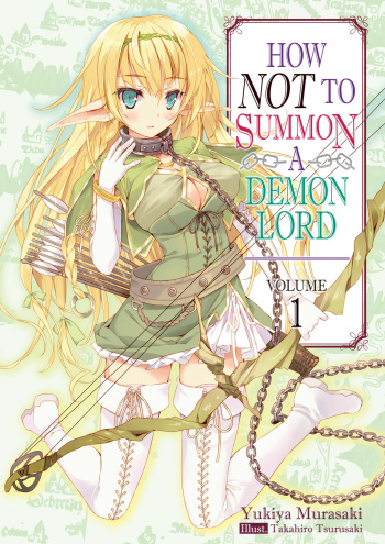 Isekai Maou to Shoukan Shoujo Dorei Majutsu Light Novel Illustrations cover