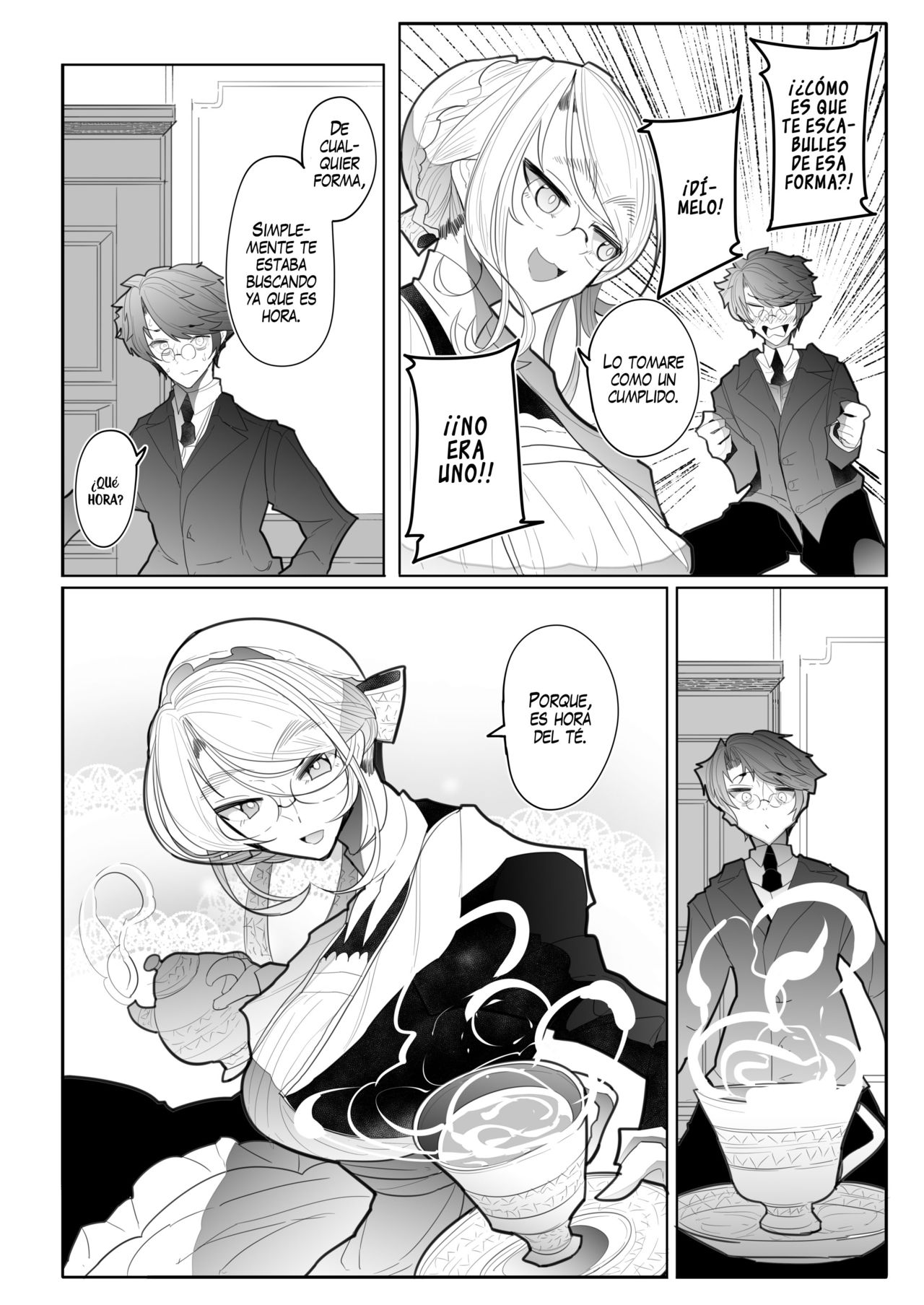 Shinshi Tsuki Maid no Sophie-san 3 | La doncella del Caballero Sophie 3 page 5 full
