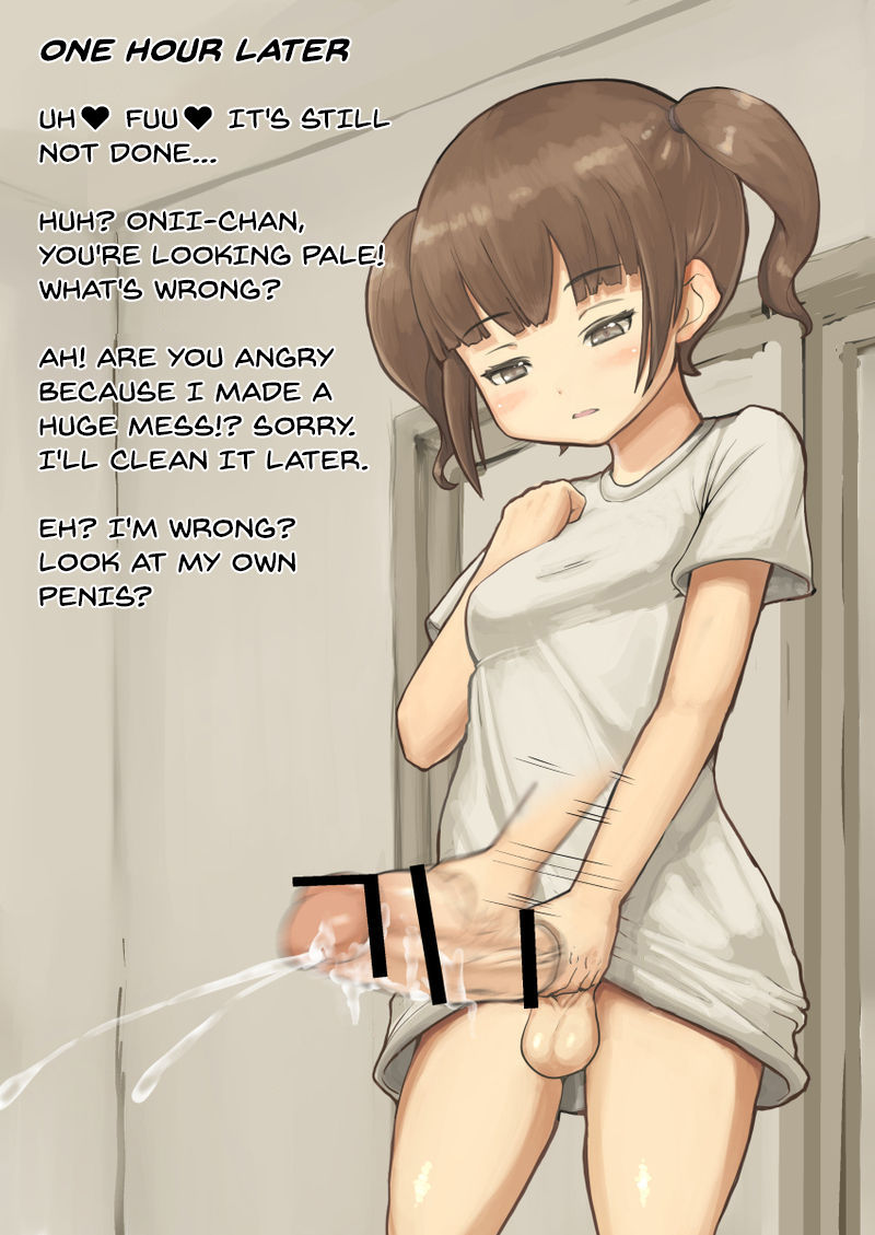 Futanari Imouto ni Onanie Oshietara Taihen na Koto ni natta page 9 full
