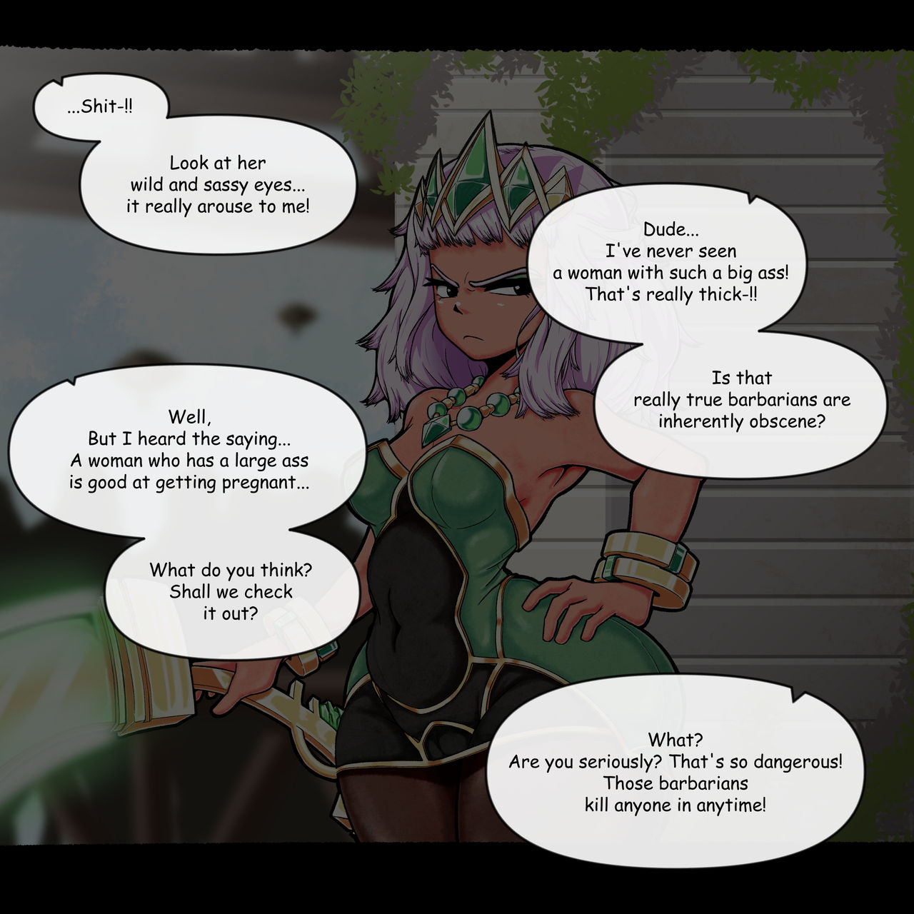 Qiyana sneak into Piltover #1 | 키아나 필트오버 잠입 조사 #1 page 10 full