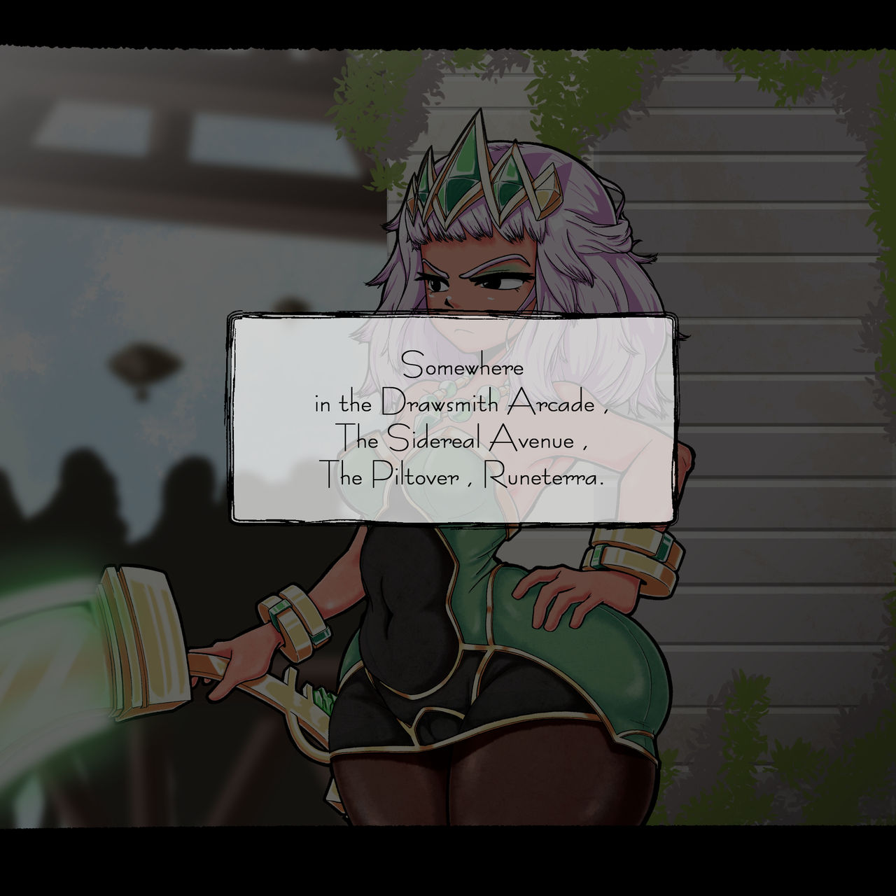 Qiyana sneak into Piltover #1 | 키아나 필트오버 잠입 조사 #1 page 2 full