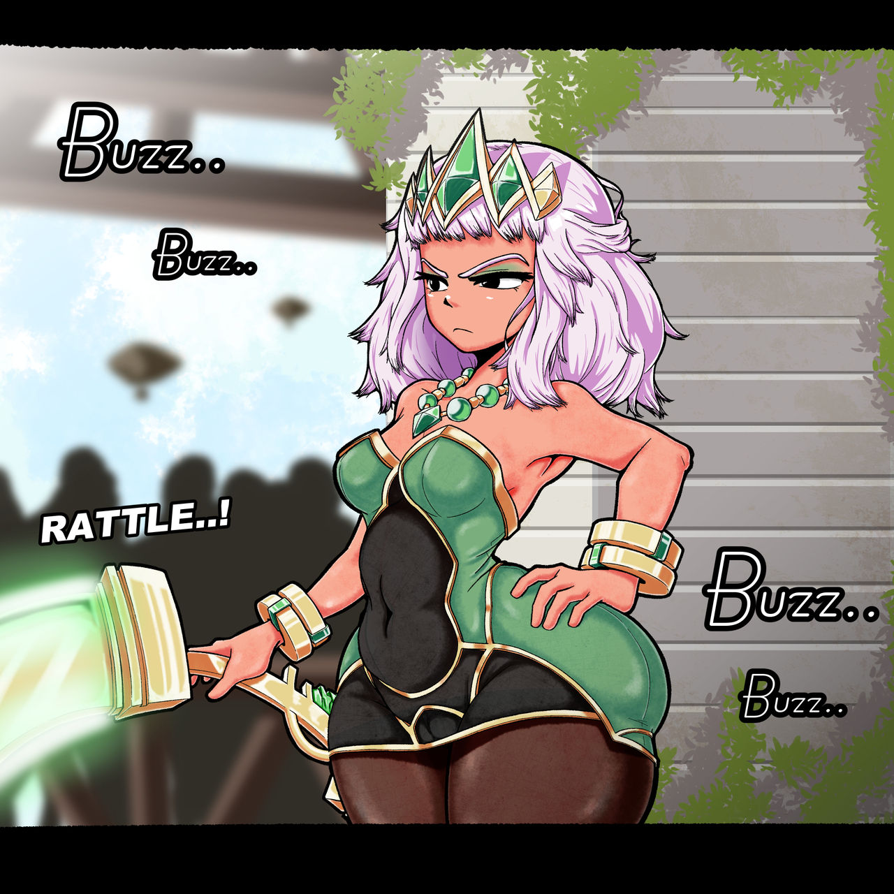 Qiyana sneak into Piltover #1 | 키아나 필트오버 잠입 조사 #1 page 3 full