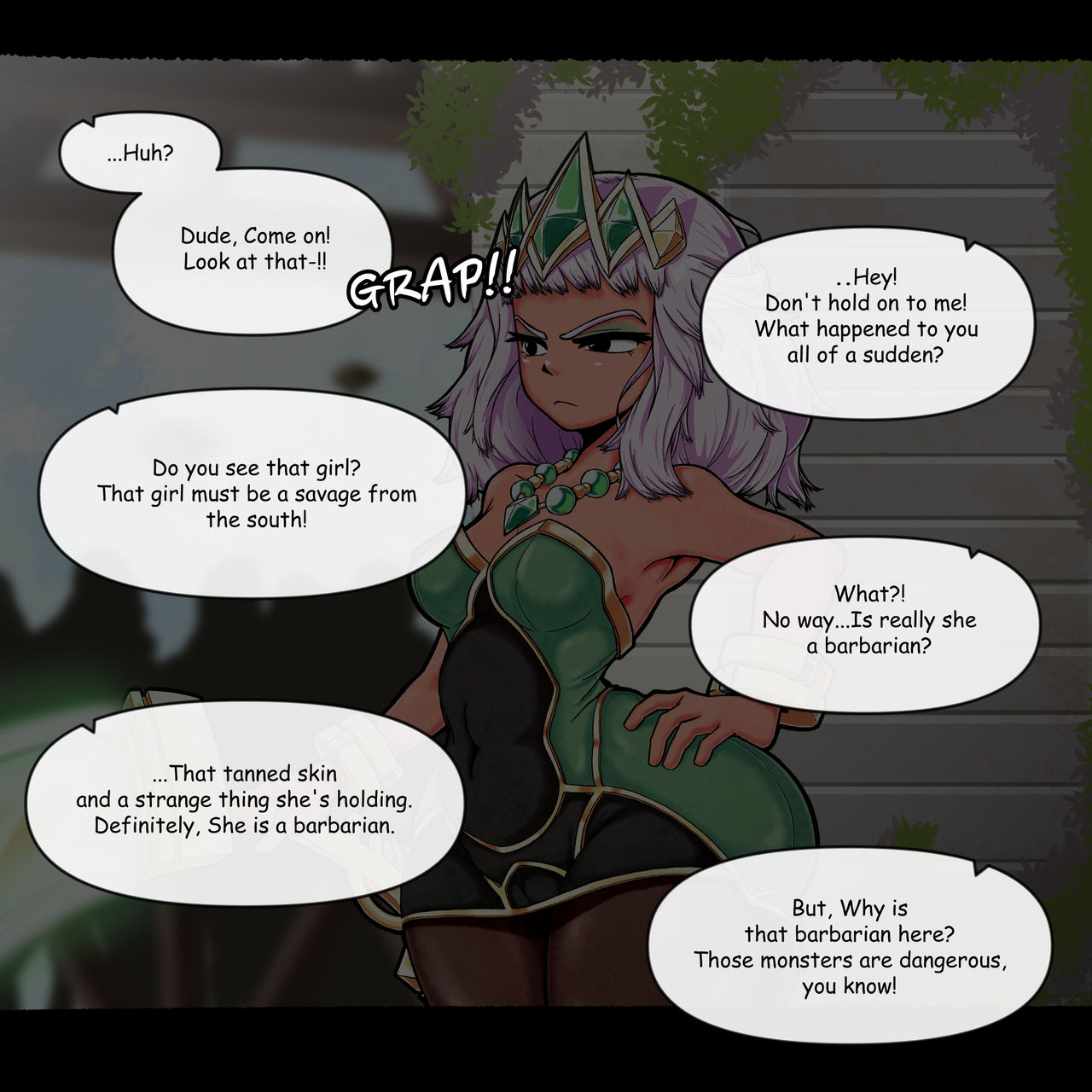Qiyana sneak into Piltover #1 | 키아나 필트오버 잠입 조사 #1 page 4 full
