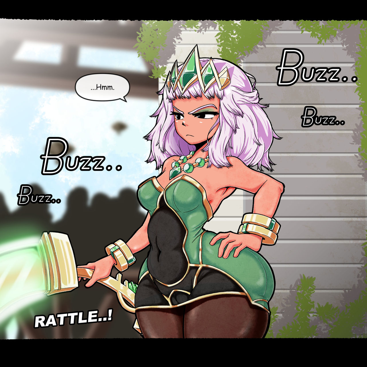 Qiyana sneak into Piltover #1 | 키아나 필트오버 잠입 조사 #1 page 5 full