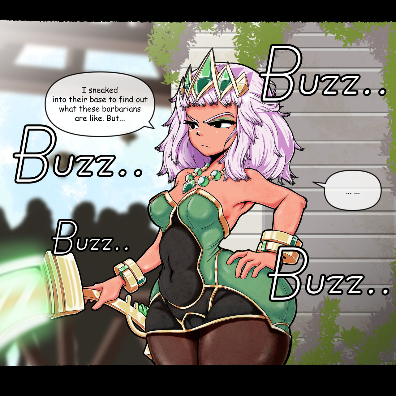 Qiyana sneak into Piltover #1 | 키아나 필트오버 잠입 조사 #1 page 7 full