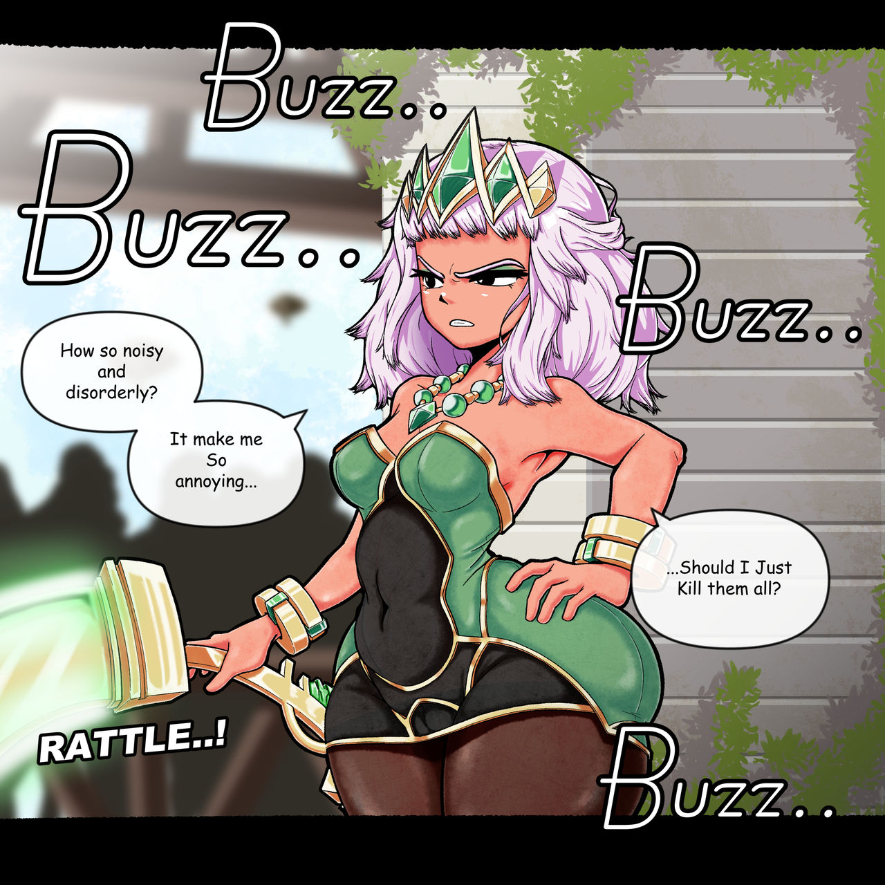 Qiyana sneak into Piltover #1 | 키아나 필트오버 잠입 조사 #1 page 8 full