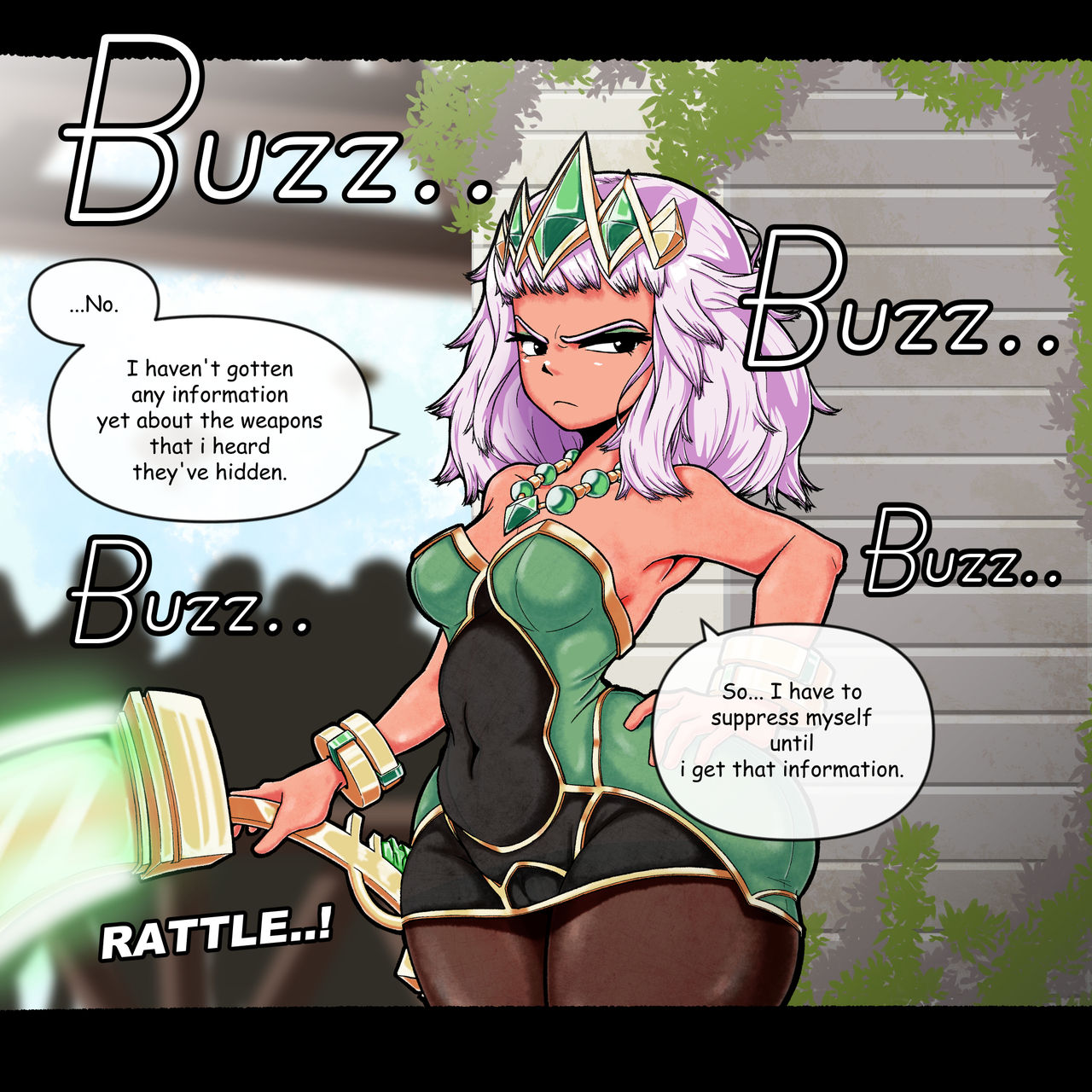 Qiyana sneak into Piltover #1 | 키아나 필트오버 잠입 조사 #1 page 9 full