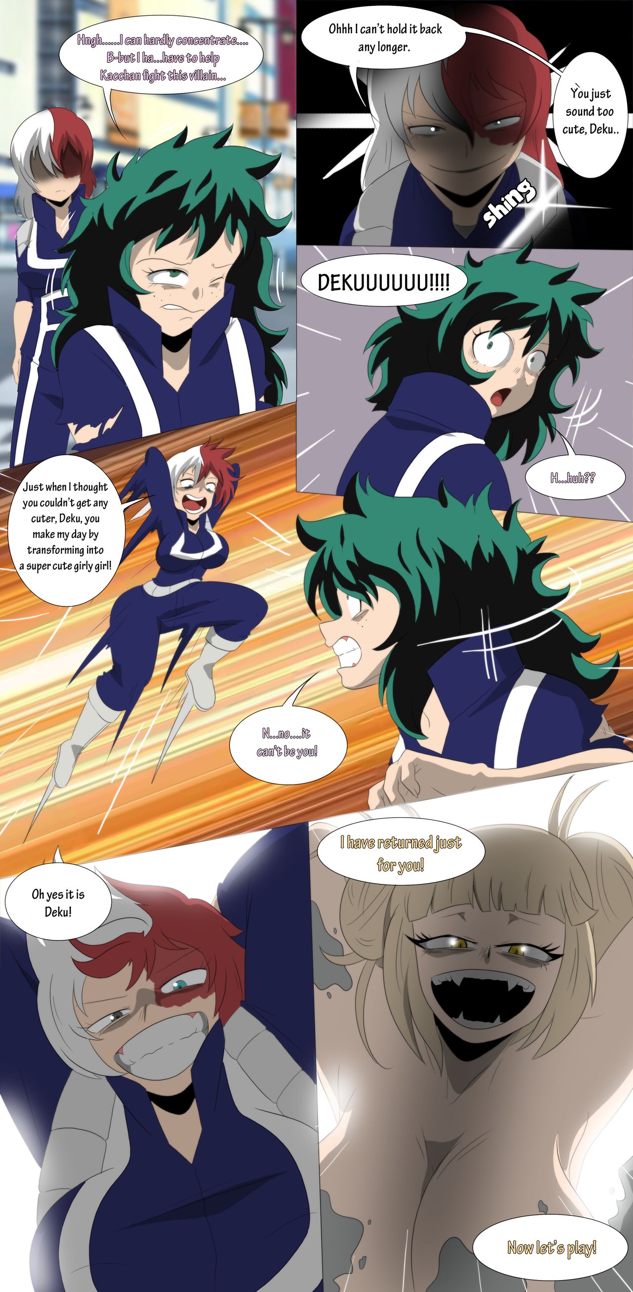 My Bimbo Academia TG page 9 full
