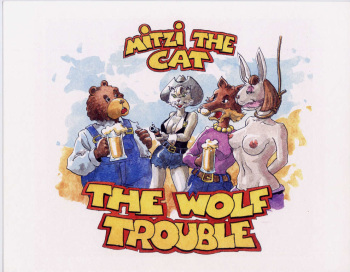 Mitzi the Cat - The Wolf Trouble cover