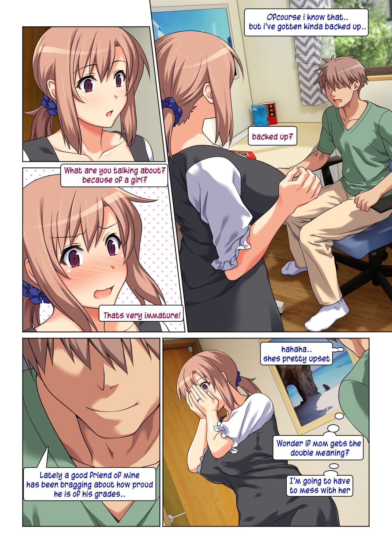 Seiseki UP o Jouken ni Mainichi Nuite kureru Okaa-san | His Mother gets him off every day as long as his grades improve page 3 full