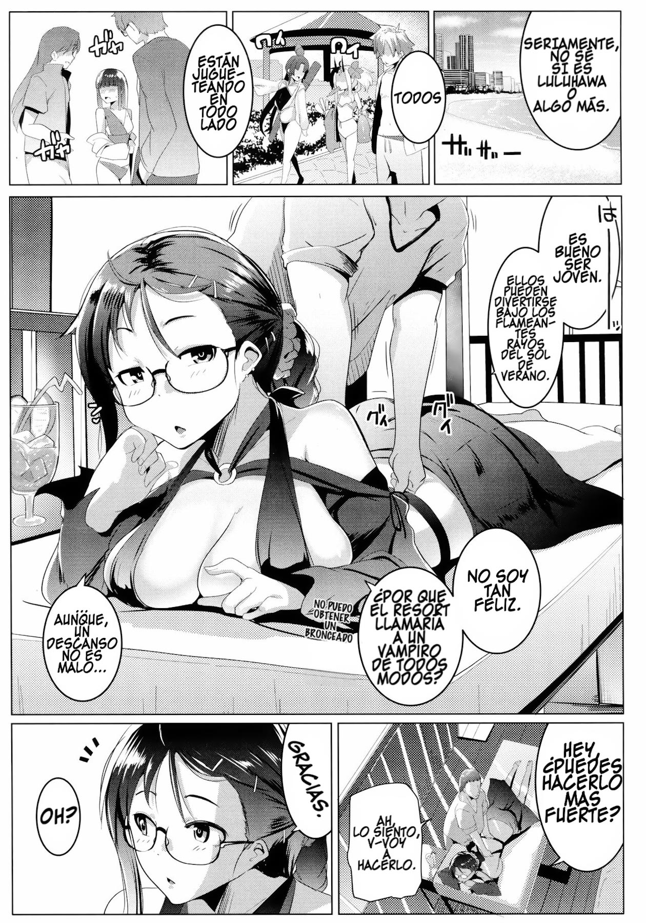 Tokonatsu to Megane to Rankou Osesse page 4 full
