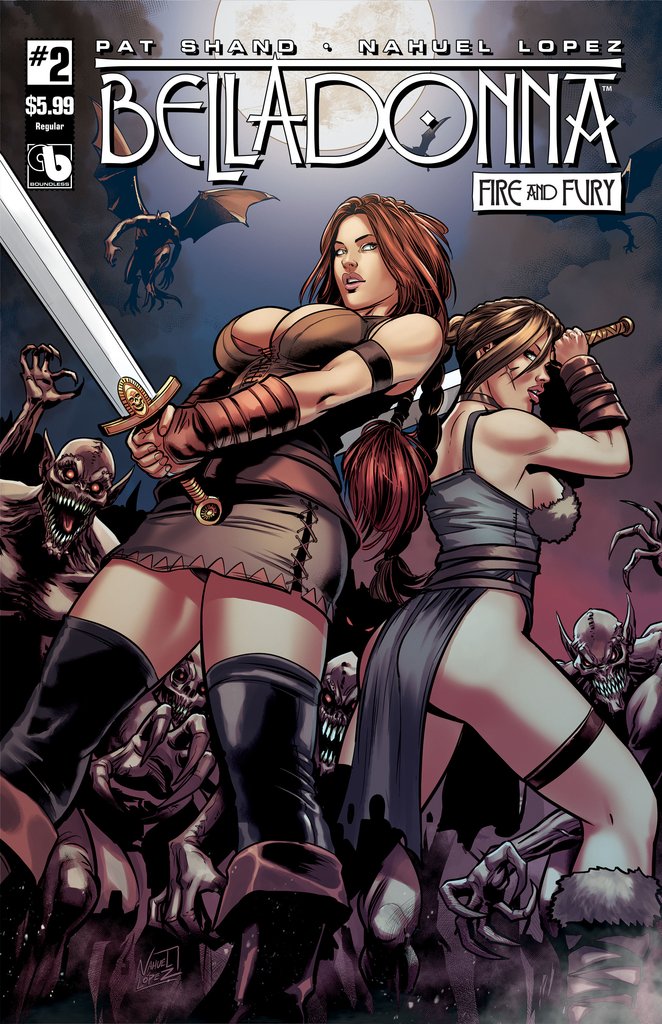 Belladonna: Fire and Fury #2 Variant Covers page 1 full