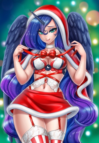 Luna ChristmasLingerie cover