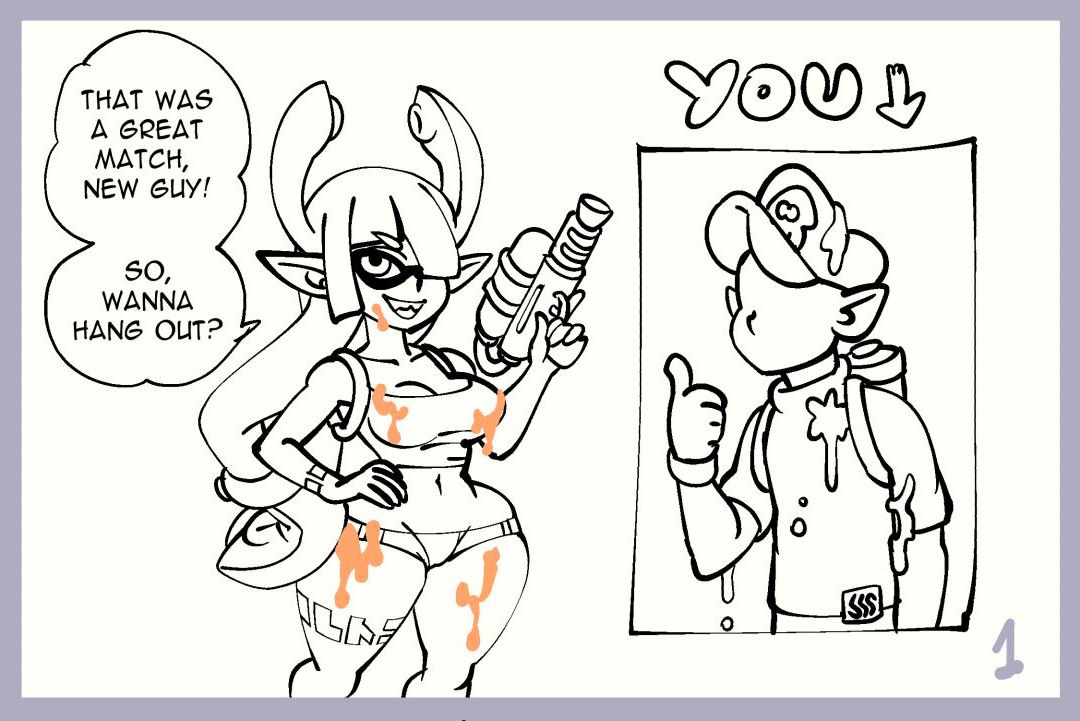 A Date With Squidna page 1 full