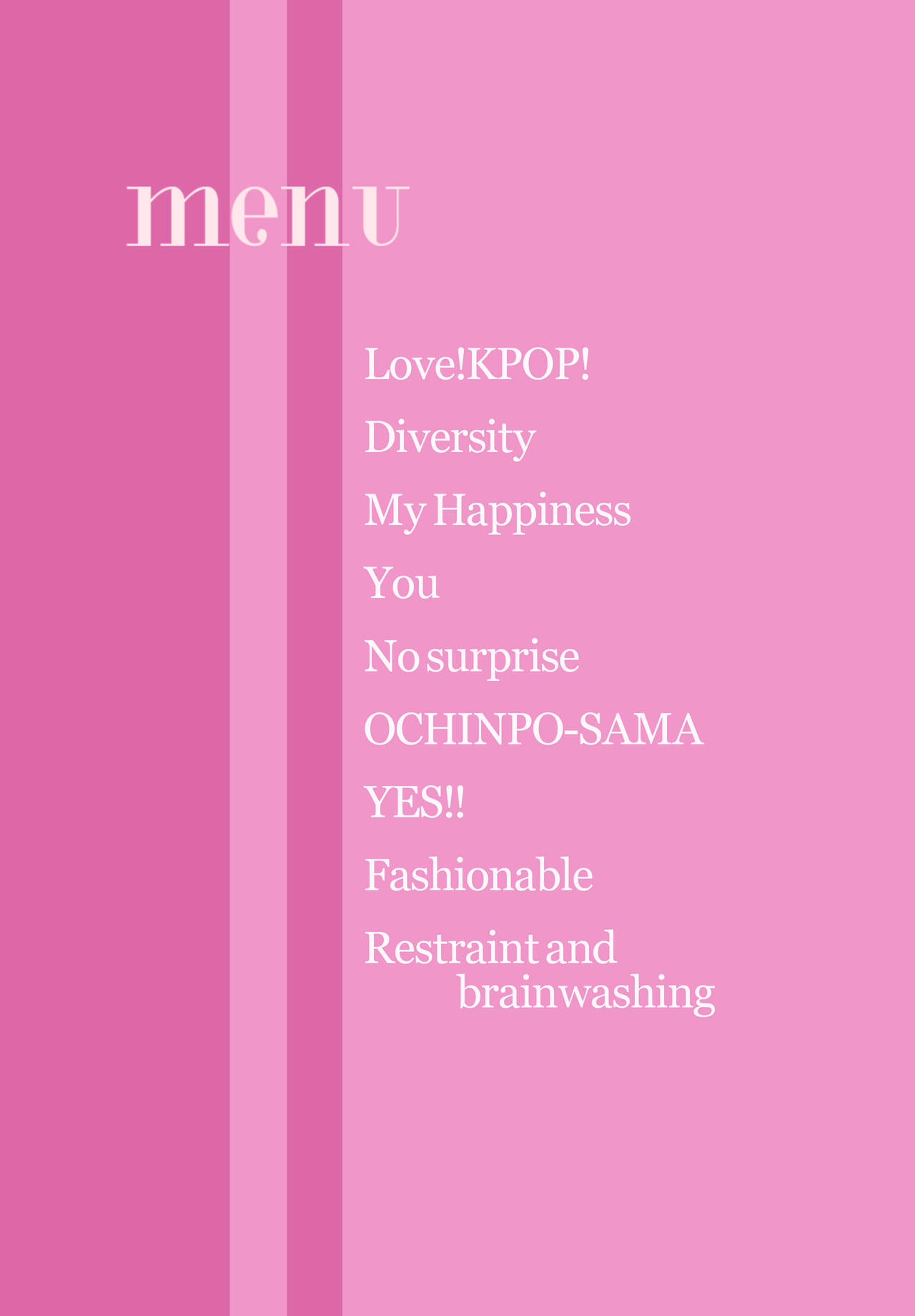 "SISSY A LA CARTE 21" ~Netorare Otokonoko, Teisoutai Kanri Mesuka Choukyou~ page 2 full