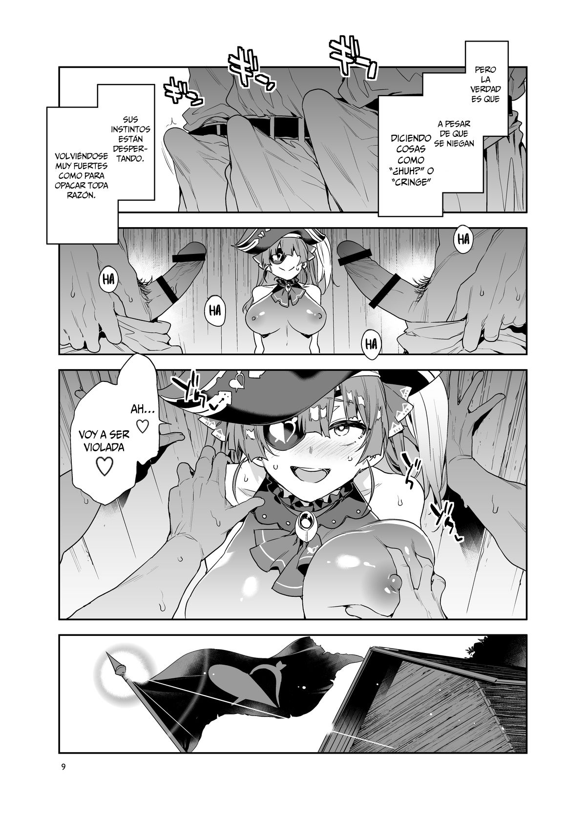 Marine Senchou wa Hi Goui no Ue de Wakarasaretai page 10 full